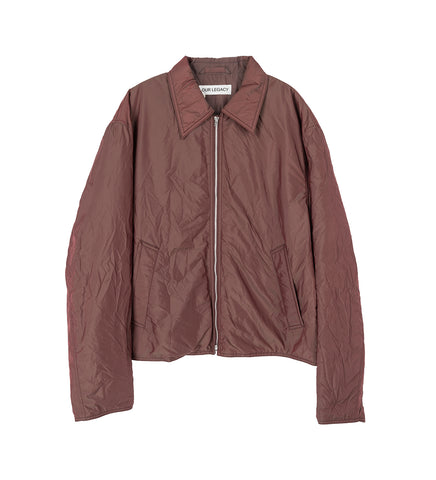 SLIGHT JACKET SHINING CHERRY CRINKLE SOLARO
