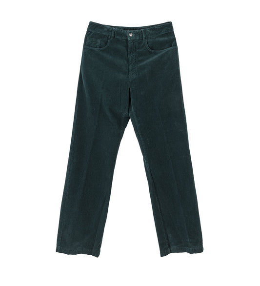PEYTER CORDUROY PANTS PETROL