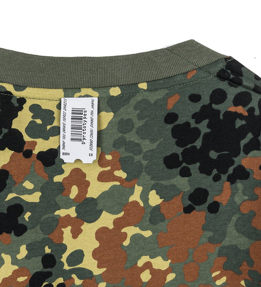 GOAT STENCIL CAMO TEE GREEN
