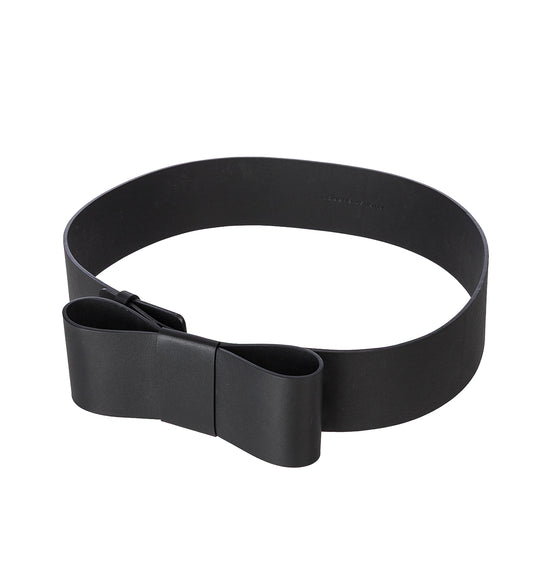 BOW BELT BLACK