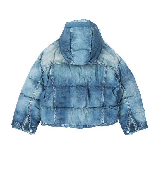 OMENTA P DENIM COTTON HAND TECH DENIM BLUE