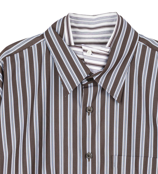 CAMBER STIPE SHIRT BROWN