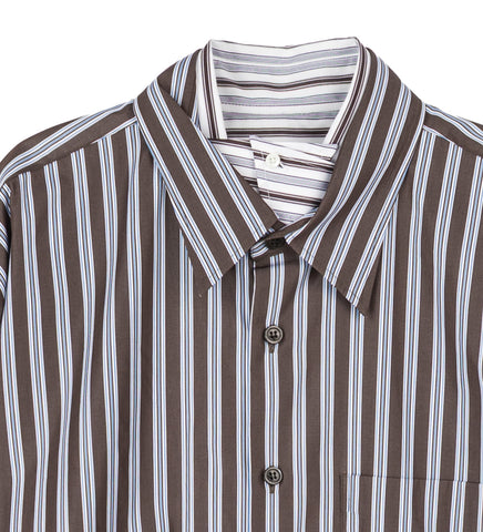 CAMBER STIPE SHIRT BROWN
