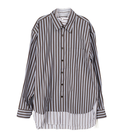 CAMBER STIPE SHIRT BROWN