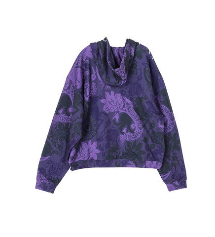 MEDIEVAL GILDED CAMO HOODIE PURPLE