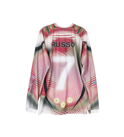 SPORTS LONGSLEEVE TOP RED/OLIVE