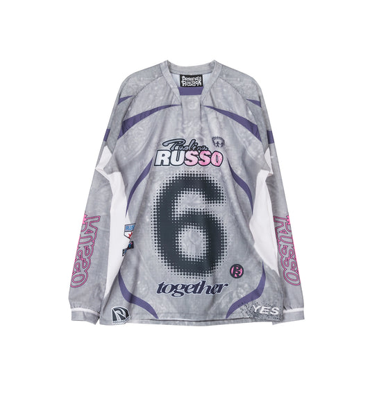SPORTS LONGSLEEVE TOP GREY
