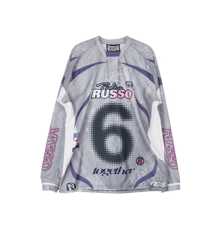 SPORTS LONGSLEEVE TOP GREY