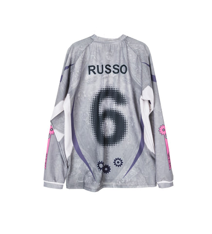 SPORTS LONGSLEEVE TOP GREY