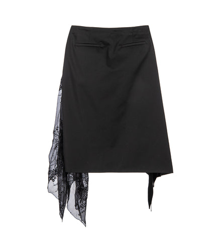 ILMA WRAP SKIRT BLACK