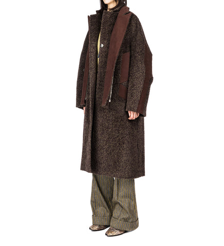 NOVAK COAT WALNUT BROWN