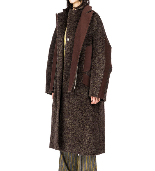 NOVAK COAT WALNUT BROWN