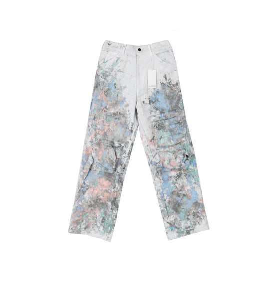 STUDIO WESTFALL DENIM PANT WHITE