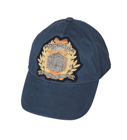 CUDDY CREST LOGO CAP NAVY BLUE