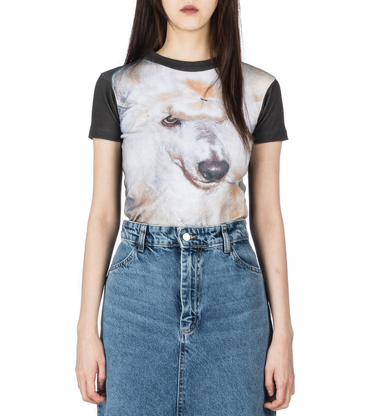 トップス ashley williams poodle baby tee POODLE BABY TEE – Ashley Williams