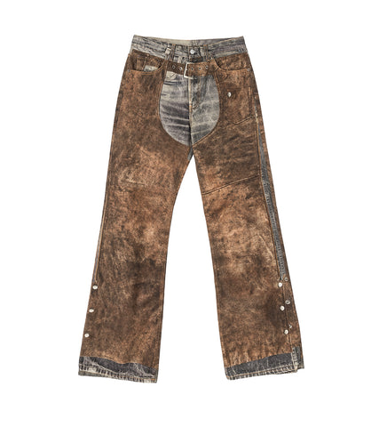 PENTYONE M TLO BROWN CHAPS BLUE/BROWN