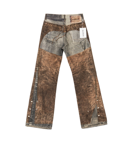 PENTYONE M TLO BROWN CHAPS BLUE/BROWN