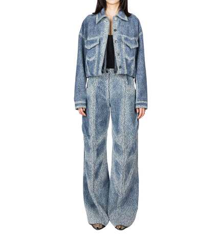 CENTENNIAL DENIM JACKET INDIGO/WHITE