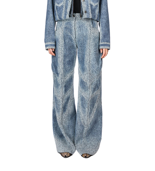 CENTENNIAL DENIM TROUSER INDIGO/WHITE