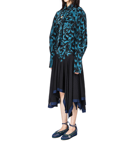 ISTRIAN JACKET SAPPHIRE BLUE/BLACK