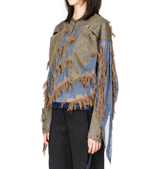 IMAGIST SHIRT MARINERS BLUE/SANDSTONE