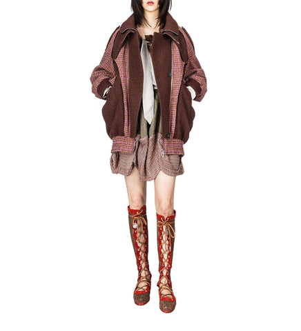 CHASSEUR JACKET ROSEWOOD TWEED