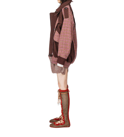 CHASSEUR JACKET ROSEWOOD TWEED