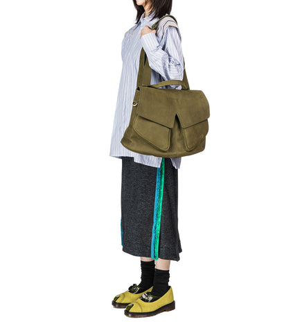 MEZULARI BAG ARTICHOKE GREEN