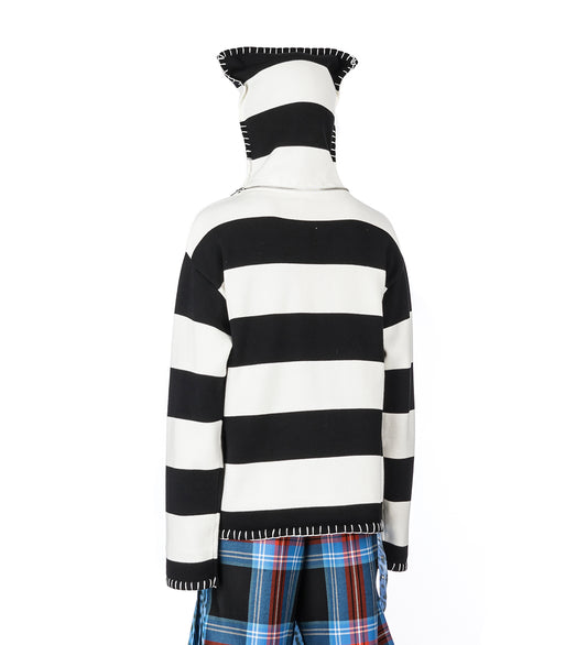 BOO JUMPER BLACK/WHITE
