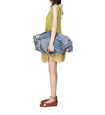 EVELYN SKIRT MULTI ABSTRACT CHECK