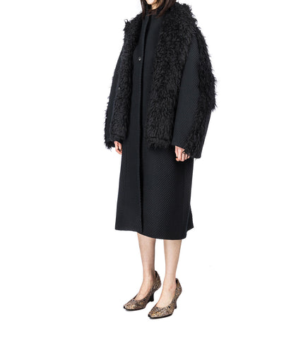 NOVAK COAT MATT BLACK