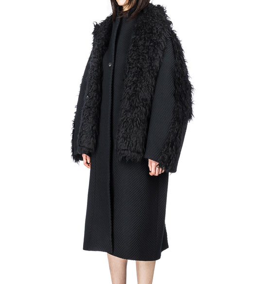 NOVAK COAT MATT BLACK