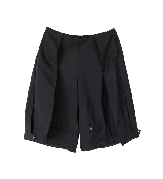 USD SHORTS WIDE BLACK