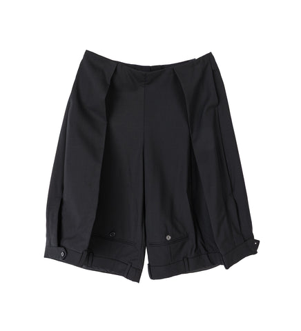 USD SHORTS WIDE BLACK