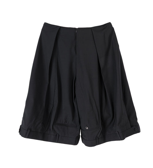 USD SHORTS WIDE BLACK