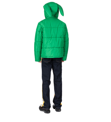 BUNNY PUFFER JACKET GREEN