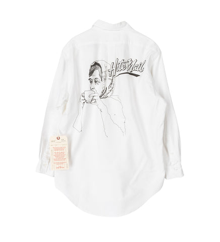 GENE BUTTON DOWN SHIRT WHITE