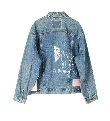 MAUDYE DENIM TRUCKER JACKET INDIGO