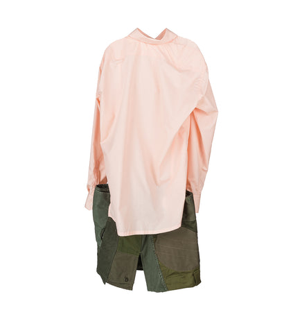 DARA DRESS SALMON/GREEN