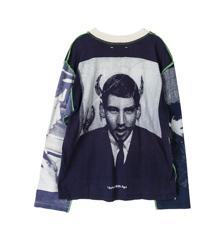 BLIND REVERSIBLE LONGSLEEVE NAVY BLUE