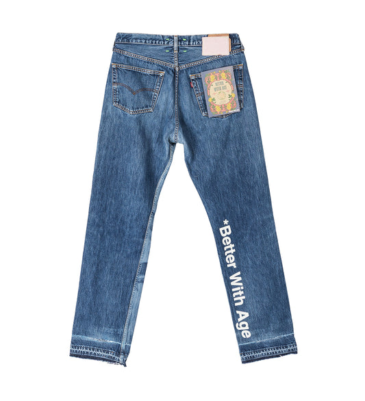WEDDING LASER DENIM INDIGO 34