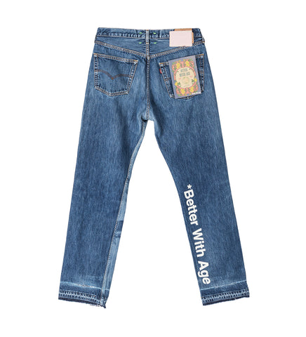 WEDDING LASER DENIM INDIGO 34