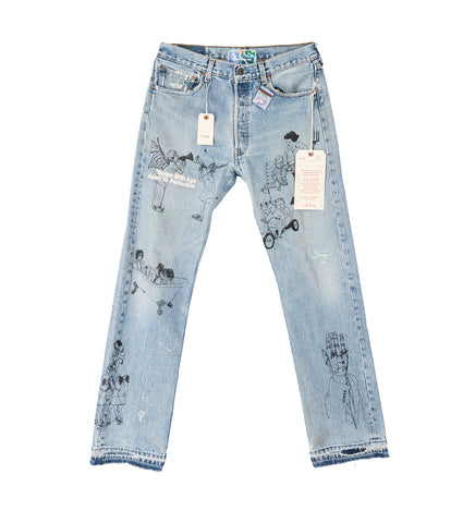 GENE DENIM INDIGO 32