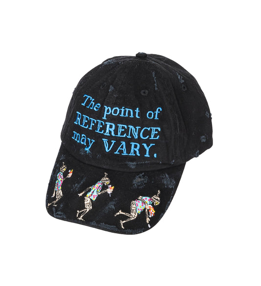 THE POINT OF REFERENCE MAY VARY DADDY BASEBALL HAT BLACK