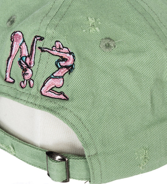 THE POINT OF REFERENCE MAY VARY DADDY BASEBALL HAT FADED GREEN