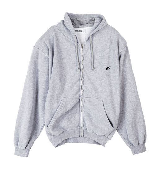 SHOULDER PAD HOODIE V2 HEATHER GREY