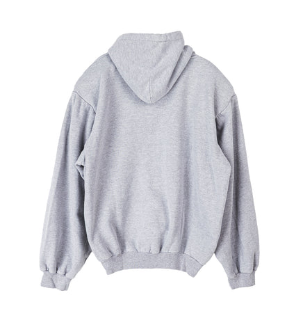SHOULDER PAD HOODIE V2 HEATHER GREY