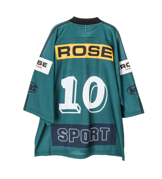 OVERSIZED HOCKEY TOP GREEN