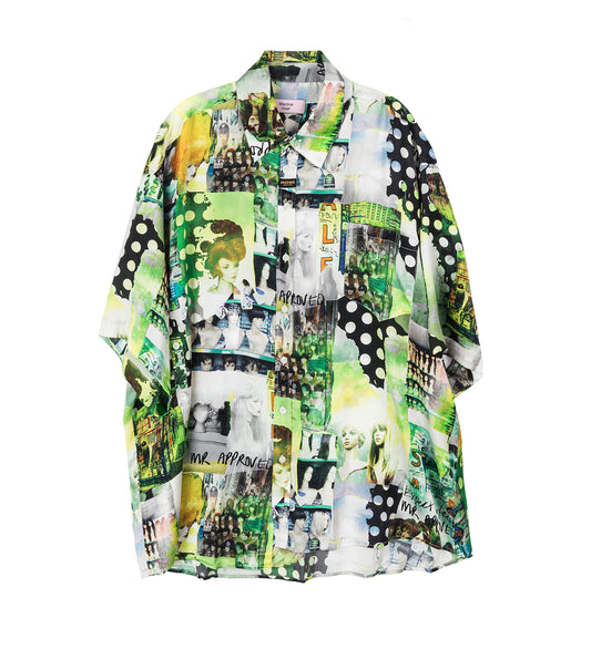 SS BOXY WRAP SHIRT GREEN WIGZ