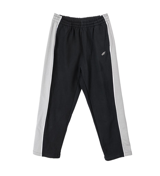 STRIPED SWEATPANTS BLACK